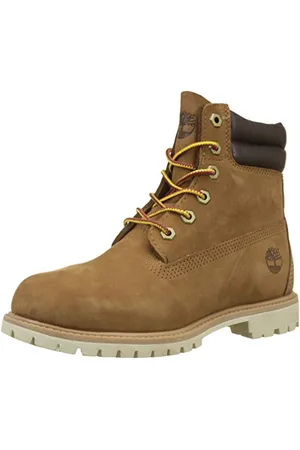 Timberland Damskie wodoodporne sznurowane buty Waterville 15 cm, brązowe jasnobrązowe nubuk 919, 37 EU, , 37 EU