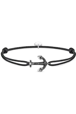 Thomas Sabo Damska męska bransoletka Little Secret Anchor srebro wysokiej próby 925 LS055-889-11-L22v
