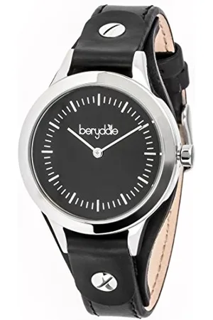 Berydale Damski zegarek na rękę ze skórzanym paskiem i mechanizmem kwarcowym, BD703-3