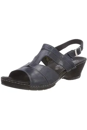 Comfortabel Damskie sandały, pasek na kostkę, , 39 EU Weit