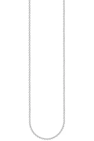 Thomas Sabo Damski łańcuszek bez wisiorka, srebrny – KE1105-637-12-L42v