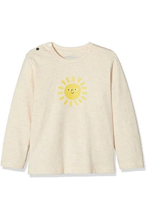 Imps & Elfs Unisex Baby U Regular Ls Lady Grey T-Shirt, , 62 cm