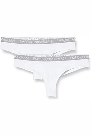 Emporio Armani Damska bielizna bi-Pack Brazylijska List Iconic Cotton, , S