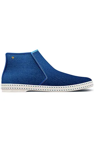 RIVIERAS Montante Blue Jean espadryle męskie, niebieski - -36 EU