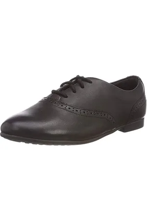 Clarks Dziewczęce Jules Walk 26134680 Brogues, czarny - - 33.5 EU