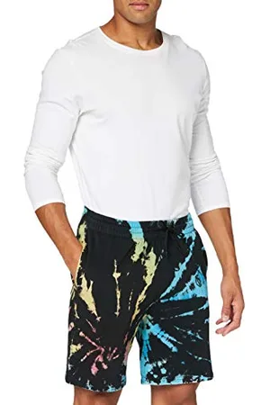 Urban classics Męskie szorty Sweat Tie Dye Batik Shorts, , S