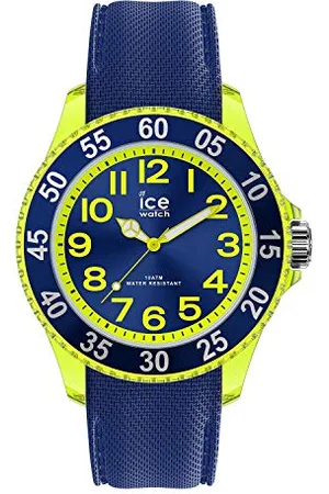 Ice-Watch ICE cartoon Spaceship - Niebieski zegarek chłopięcy z silikonowym paskiem - 017734 (Small)