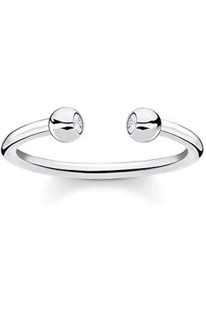 Thomas Sabo Damski pierścionek srebro wysokiej próby 925 TR2319-051-14