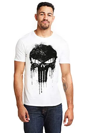 Marvel Męska koszulka Avengers Punisher Skull, , S