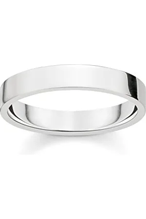Thomas Sabo Męskie srebro wysokiej próby 925 bez pierścionka rocznicowego - TR2112-001-12-60
