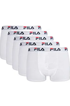 Fila FU5016/5 Bokserki męskie, rozmiar M, białe, 5 sztuk