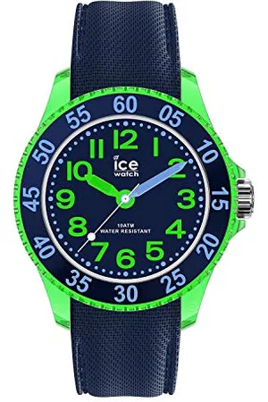 Ice-Watch ICE cartoon Dino - Niebieski zegarek chłopięcy z silikonowym paskiem - 018931 (Extra Small)