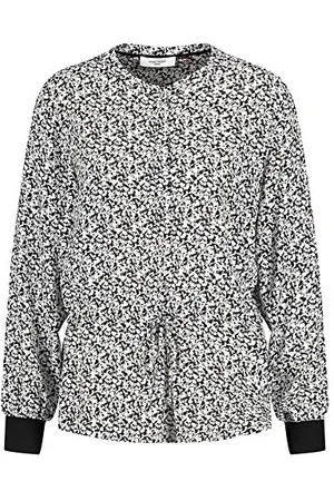 Gerry Weber Damska bluzka z wzorem Milles Fleurs Dessin podkreślająca figurę, , 38 PL