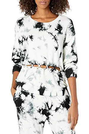 KENDALL + KYLIE Damska bluza ze sznurowaniem z przodu – Amazon Ekskluzywna