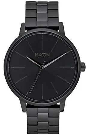 Nixon Analogowy zegarek kwarcowy unisex z bransoletką ze stali szlachetnej A099-001-00