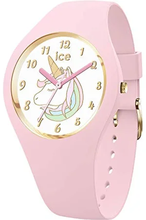 Ice-Watch ICE fantasia Pink - Dziewczęcy różowy zegarek z silikonowym paskiem - 016722 (Small)