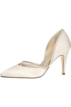 Rainbow Club Buty ślubne Ge - High Heels - Ivory błyszcząca satyna, , 38.5 EU