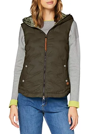 Camel Active Womenswear 3606404e5031 Kurtka, Ciemna Khaki, 34 Kobiety, , 34