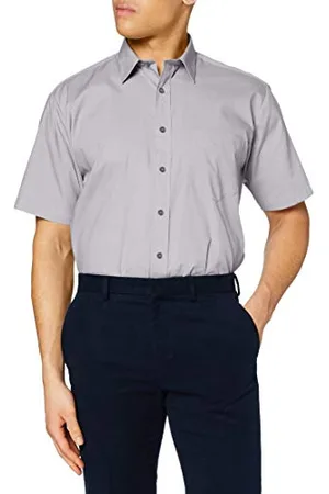 Premier Workwear Męska koszula z krótkim rękawem Poplin