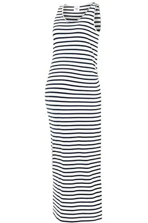 Mama;licious Damska sukienka Mllea Org Y/D Tank Maxi sukienka A. O. Noos