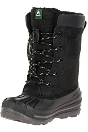 Kamik Dziecięce buty zimowe Surfin unisex, czarny - - 31 EU