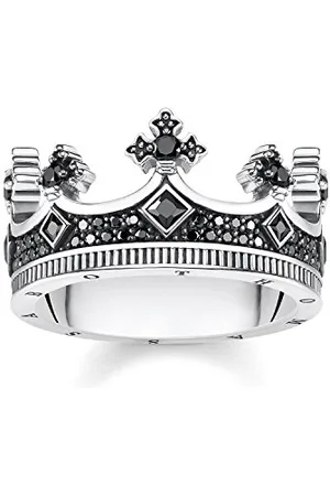 Thomas Sabo Pierścionki zaręczynowe ze srebra wysokiej próby 925, rozmiar pierścionka 64 TR2208-643-11-64
