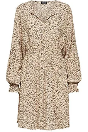 SELECTED Damska sukienka Slfriyanka-Vienna Ls AOP Short Dress B