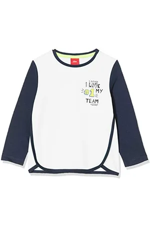 QS by s.Oliver Junior T-shirt dla chłopców Langarm