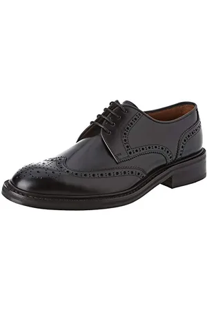 Lottusse Męskie buty L6724 Derby, czarny - - 46 EU