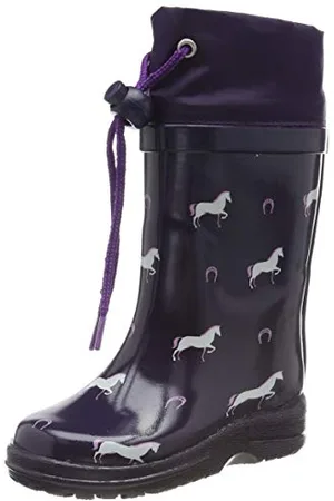 Beck Kalosze dziewczęce Horses, liliowy 13, 34 EU