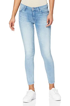7 for all Mankind Seven for all Mankind International SAGL damskie dżinsy The Crop Bair Mirage Skinny, , 31W / 28L