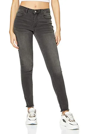 JDY Damskie spodnie sonja Life Reg Skinny ANK Gr DNM Noos, , XS