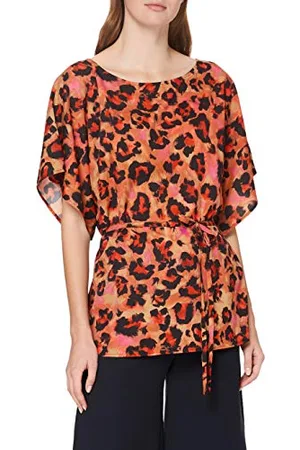 French Connection Damska bluzka Bayer Crepe Light Belted Top, , M