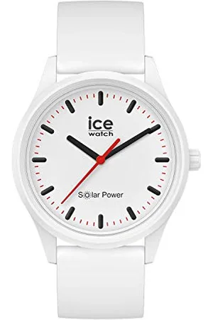 Ice-Watch ICE solar power Polar - mieszany zegarek z silikonowym paskiem - 017761 (Medium)