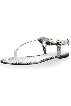 Roberto Cavalli Japonki białe/czarne EU 38, , 38 EU