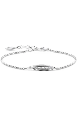 Thomas Sabo Damska bransoletka ze srebra wysokiej próby - A1935-051-14-L19v