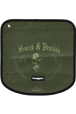Tagger 5001-706081-ARGR Messenger Flap Crew - Search & Destroy ARGR, torba na listonoszki, uniseks, 46 x 30 x 15 cm (szer. x wys. x gł.)