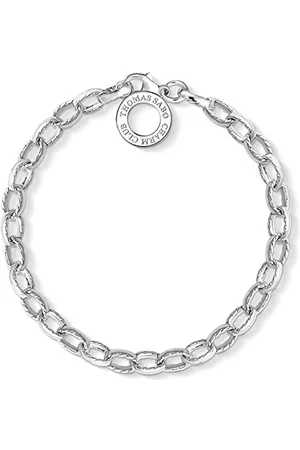 Thomas Sabo X0230-001-12-L18 damska bransoletka Charm Club, srebro wysokiej próby 925, długość 18 cm