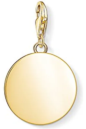 Thomas Sabo Damska zawieszka charm, charm, srebro wysokiej próby 925, złoto, cod. 1635-413-39