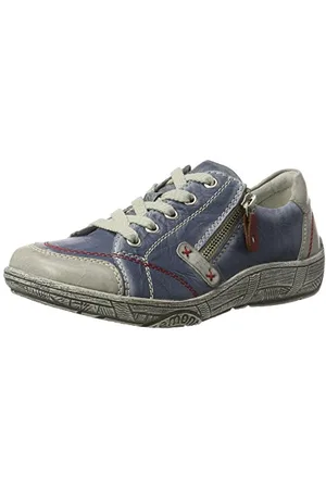 Remonte Damskie buty D3808 Derby, niebieski - -36 EU