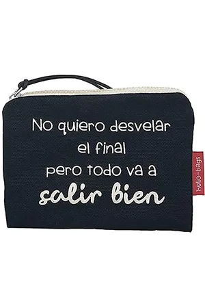 Hello-Bags Econanos Hellobags2019 torba plażowa, 14 cm, czarna (Negro)
