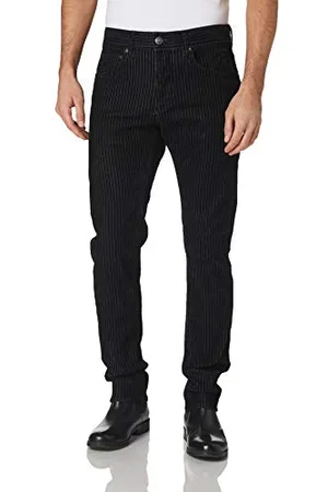 Herrlicher Tyler Tapered Cotton Stripes męskie spodnie, , 30W / 32L
