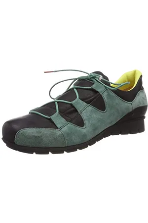 Think! Damski Menscha_484076 Brogues, - Grün Salvia Kombi 61-39 EU