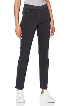 Brax By BRAX Damskie spodnie jeansowe o kroju slim fit, styl Pamina stretch z gumowym ściągaczem, , 29W / 32L