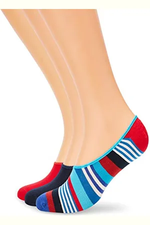 Happy Socks Męskie skarpety 3-pak Multi Stripe Liner, wielokolorowe (wielokolorowe 630), 7-10 (rozmiar 41-46) (3 sztuki)