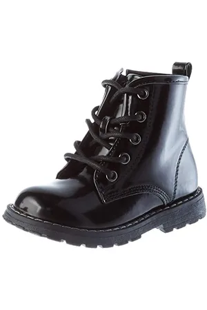 chicco Buty dziewczęce z bocznym zamkiem błyskawicznym i sznurowadłami, wygodne, elastyczne i oddychające, buty zimowe dla dzieci, idealne na jesień i zimę, śniegowce dla dziewczynek, , 23 EU