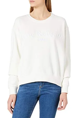 True Religion Bluza damska Boxy Crew