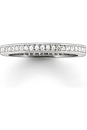Thomas Sabo Pierścionek damski Glam i Soul Eternity 925 cyrkonia biała szlif okrągły TR1983-051-14 e , 56 (17,8 mm), colore: , cod. TR1983-051-14-56