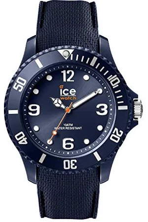 Ice-Watch ICE sixty nine Dark - Męski niebieski zegarek z silikonowym paskiem - 007278 (Medium)