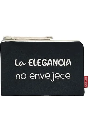 Hello-Bags Econanos Hellobags2019 płócienna i plażowa torba na zakupy, 23 cm, czarna (NEGRO)